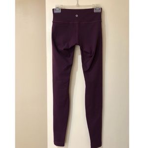 Lululemon Wunder Under Pant III Purple